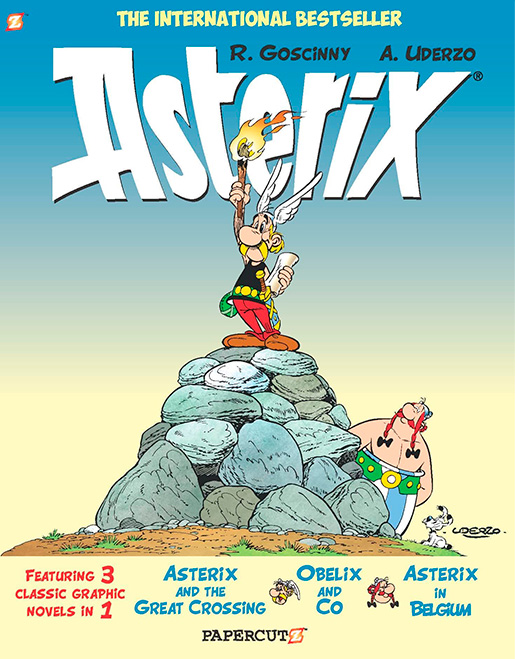 Asterix #40: Asterix and the White Iris - Hardcover - Papercutz