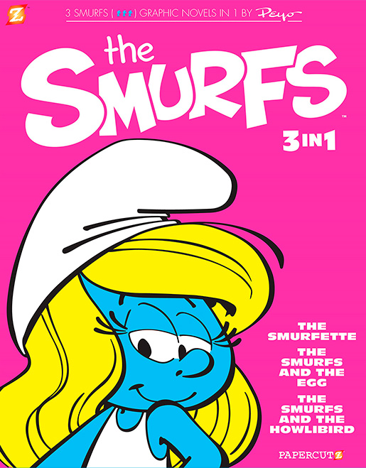 The Smurfs 3-in-1 #2 - Paperback - Papercutz