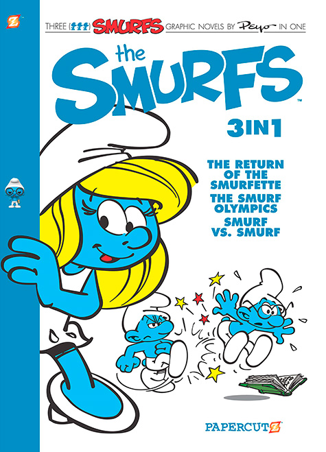 The Smurfs 3-in-1 #4 - Paperback - Papercutz