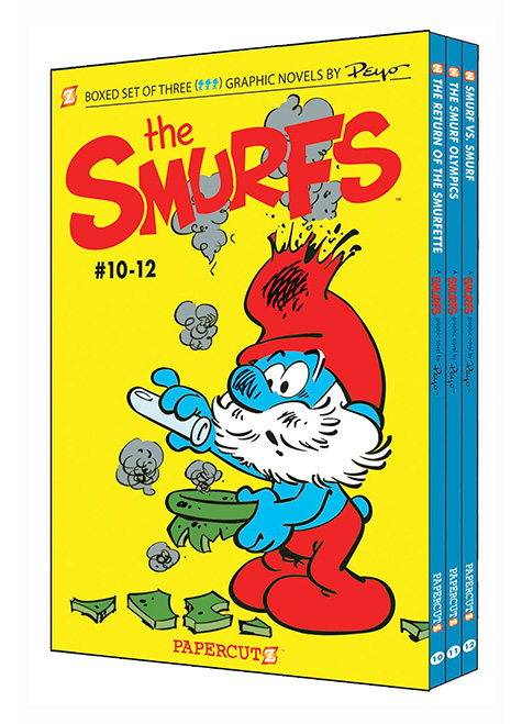 3 Older SMURFS BOOKS COMICS Hardbound and Softbound Smurf Soup -   Portugal